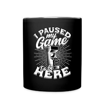 Retro Gamer Jeux vidéo Arcade Gaming Pinball Spike - Mug uni - noir - Devant