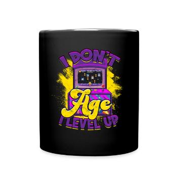 Retro Gamer Jeux vidéo Arcade Gaming Pinball Spike - Mug uni - noir - Devant