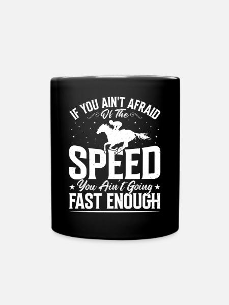 Si vous n’avez pas peur de la vitesse - Mug uni - noir