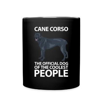 Cane Corso - Full Colour Mug - black - Front
