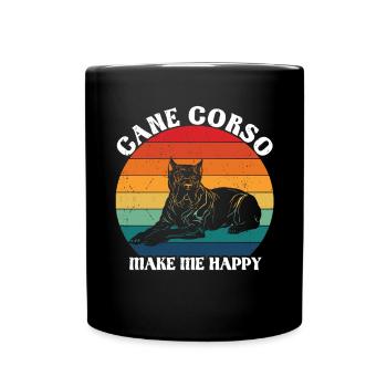Cane Corso - Full Colour Mug - black - Front