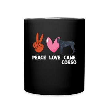 Cane Corso - Full Colour Mug - black - Front