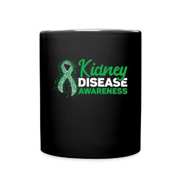 Kidney donor - Full Colour Mug - black - Front