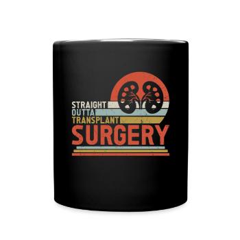 Kidney donor - Full Colour Mug - black - Front