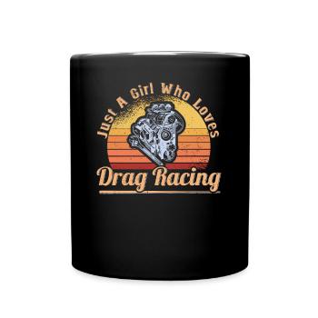 Racing Driver Racing Car Tuning Racing Motorsport - Full Colour Mug - black - Front