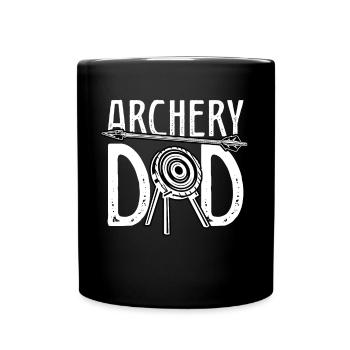 Father Archery - Full Colour Mug - black - Front