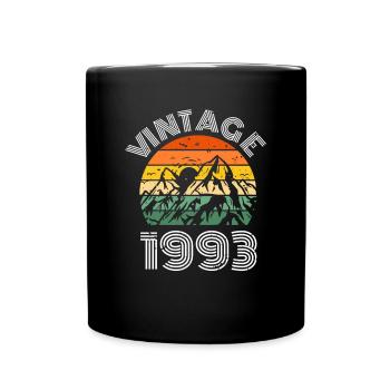 Vintage 1993 30th Birthday Shirt Cadeau - Mug uni - noir - Devant