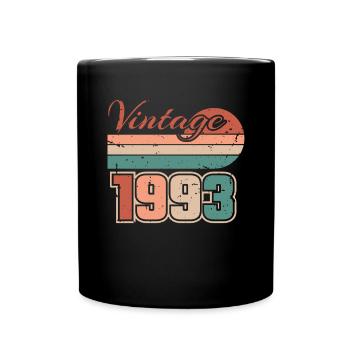 Vintage 1993 30th Birthday Shirt Cadeau - Mug uni - noir - Devant