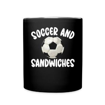 Cadeau d’amateur de sandwich - Mug uni - noir - Devant