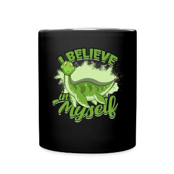 lochlochlochness geschenkidee geschenk - Tasse einfarbig - Schwarz - Vorne