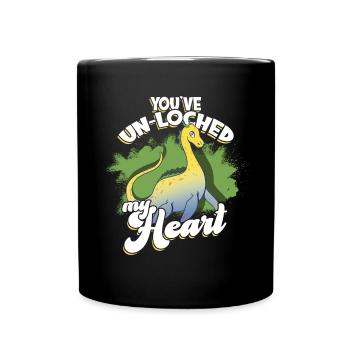 lochlochlochness geschenkidee geschenk - Tasse einfarbig - Schwarz - Vorne