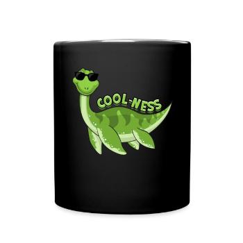 lochlochlochness geschenkidee geschenk - Tasse einfarbig - Schwarz - Vorne
