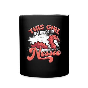 lochlochlochness geschenkidee geschenk - Tasse einfarbig - Schwarz - Vorne