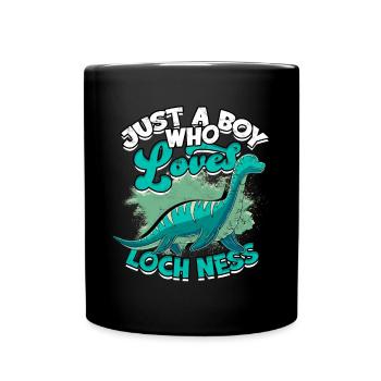 lochlochlochness geschenkidee geschenk - Tasse einfarbig - Schwarz - Vorne