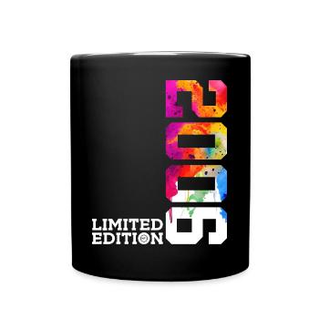 20E ANNIVERSAIRE ÉDITION LIMITÉE 2006 - Mug uni - noir - Devant