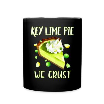 Key Lime Pie - Full Colour Mug - black - Front