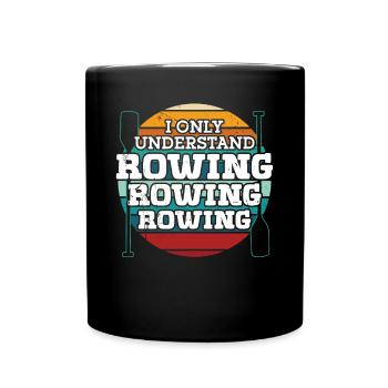 Rudern ne comprend que l’aviron Ruderer Rudersport - Mug uni - noir - Devant