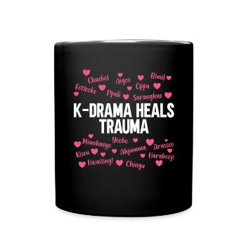 K-Drame - Mug uni - noir - Devant