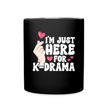 K-Drame - Mug uni - noir - Devant