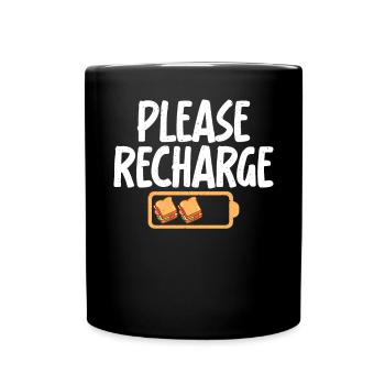 Sandwich Lover Gift - Full Colour Mug - black - Front