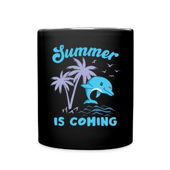 Summer Is Coming - Full Colour Mug - black - Front