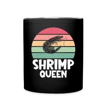 Shrimp Lover Gift - Full Colour Mug - black - Front