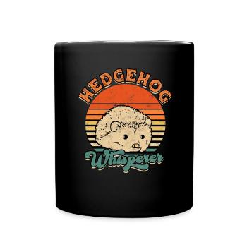Propriétaires de hérissons Hérissons amoureux animal mignon - Mug uni - noir - Devant