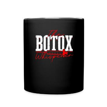 Lippenchirurgie Füllstoffe Botox Injektor - Tasse einfarbig - Schwarz - Vorne