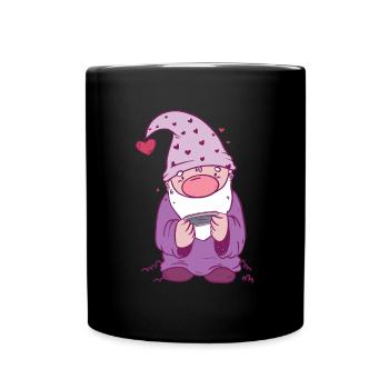 Christmas Elves Harmonica - Musicien - Mug uni - noir - Devant