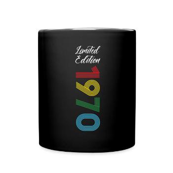 Limited Edition 1970 - Tasse einfarbig - Schwarz - Vorne
