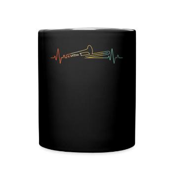 Trombone Joueur de trombone Tromboniste - Mug uni - noir - Devant