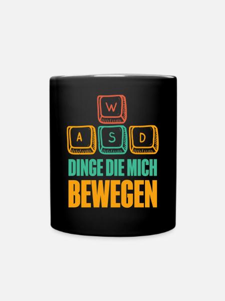 Pc Gamer Gaming - Tasse einfarbig - Schwarz