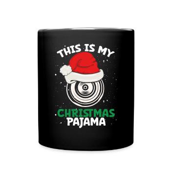 Archery target, this is my pajamas - Full Colour Mug - black - Front