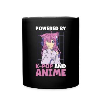 Anime K-Drama - Mug uni - noir - Devant