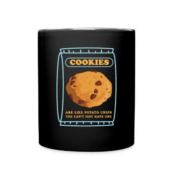Cookies Cookie Cookies Cookie Baking Gift - Full Colour Mug - black - Front