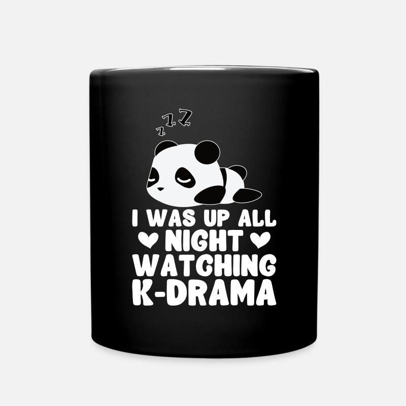 Panda K-Drama - Mug uni - noir