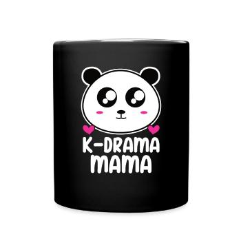 Panda K-Drama - Mug uni - noir - Devant