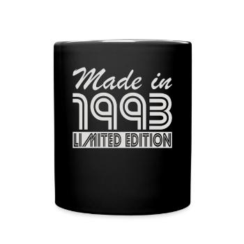 30e anniversaire Né en 1993 Fabriqué en 1993 - Mug uni - noir - Devant
