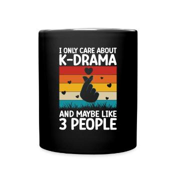 K-Drame - Mug uni - noir - Devant