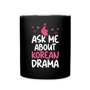 K-Drame - Mug uni - noir - Devant