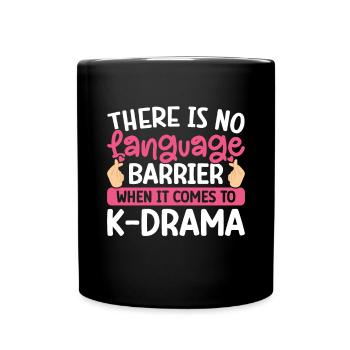 K-Drame - Mug uni - noir - Devant