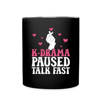 K-Drame - Mug uni - noir - Devant