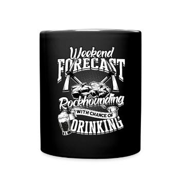 Rockhounder Rockhounding Géologue Rockhound Rockhound - Mug uni - noir - Devant