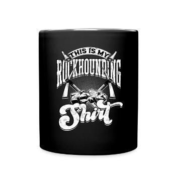 Rockhounder Rockhounding Géologue Rockhound Rockhound - Mug uni - noir - Devant