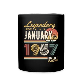Legendary Since January 1957 Limited Edition - Tasse einfarbig - Schwarz - Vorne