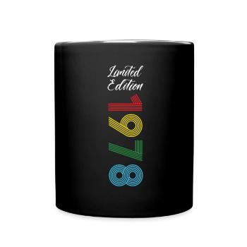 Limited Edition 1978 - Full Colour Mug - black - Front