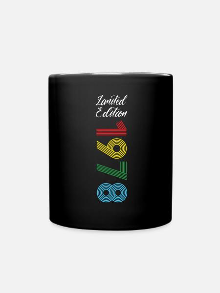 Limited Edition 1978 - Tasse einfarbig - Schwarz