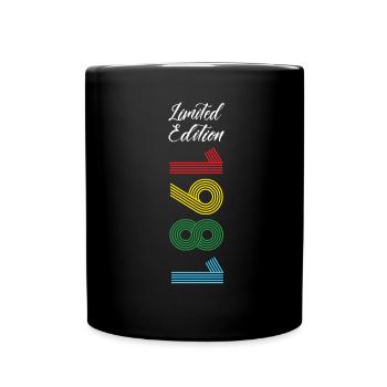 Édition limitée 1981 - Mug uni - noir - Devant