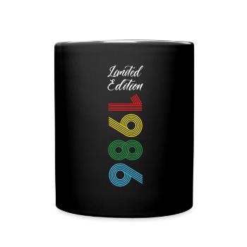 Édition limitée 1986 - Mug uni - noir - Devant
