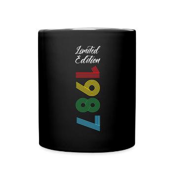 Limited Edition 1987 - Tasse einfarbig - Schwarz - Vorne